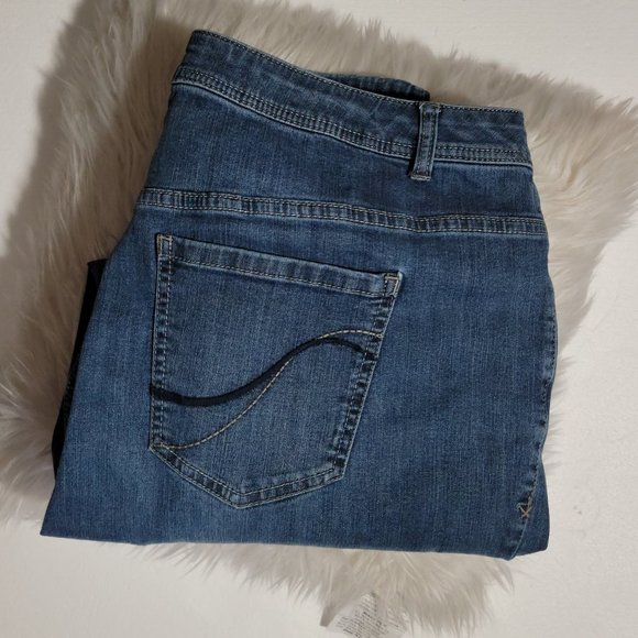 Lane Bryant Genius Fit Women's Denim Jeans Size 22 - Picture 6 of 10